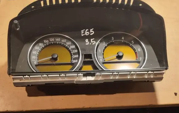 BMW 7 E65 E66 Speedometer (instrument cluster) 62116946841 88311329