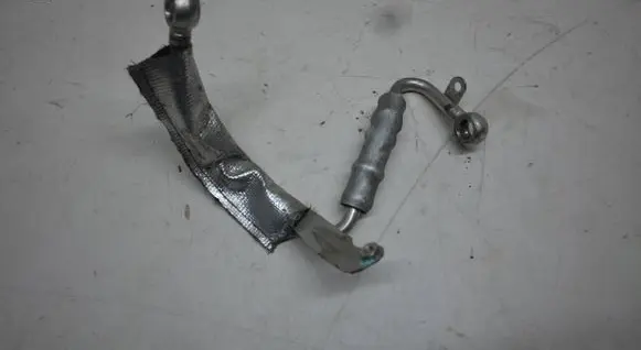 Audi A6 S6 C7 4G Turbo turbocharger oiling pipe/hose 06H121497B