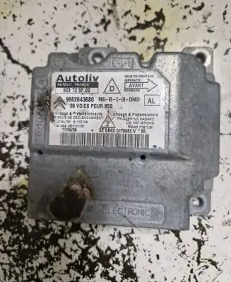 Citroen C4 I Airbag control unit/module 9662643680 603725800