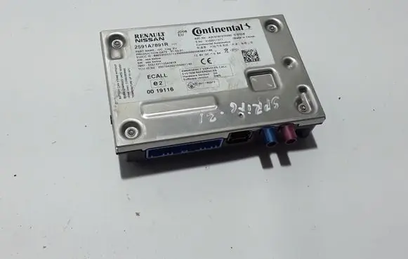 Dacia Spring GPS navigation control unit/module 2591A7891R