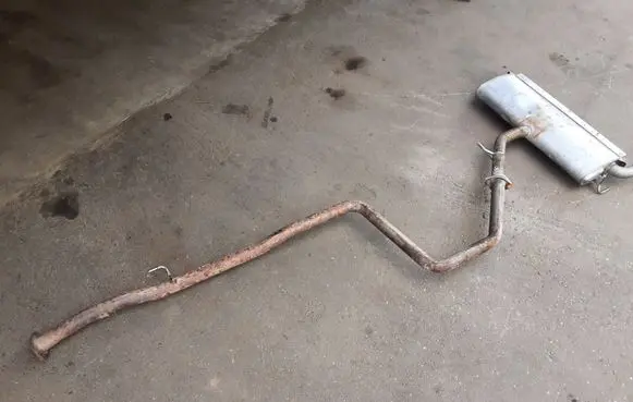 Hyundai i30 Muffler/silencer 28710G4500 28650G3500