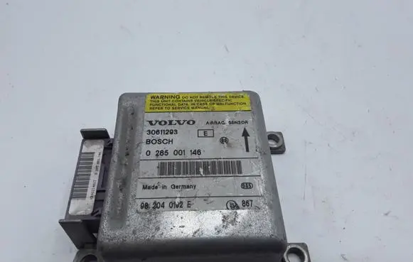 Volvo S40, V40 Airbag control unit/module 30611293 0285001146