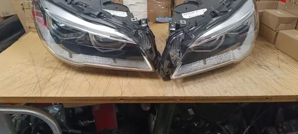 BMW 5 F10 F11 Headlights/headlamps set 7343911 7343912