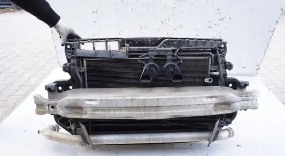 Audi A6 S6 C6 4F Radiator set PASPRZEDNI