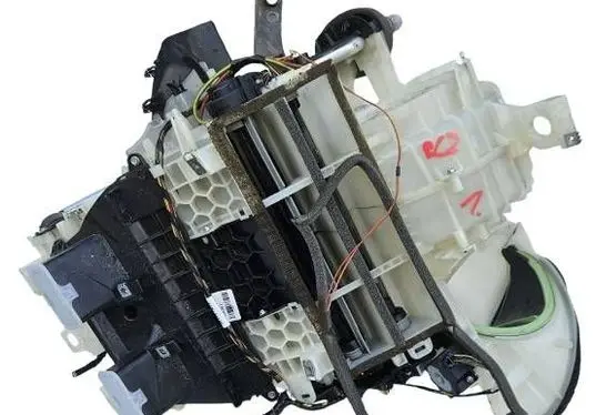 Interior heater climate box assembly