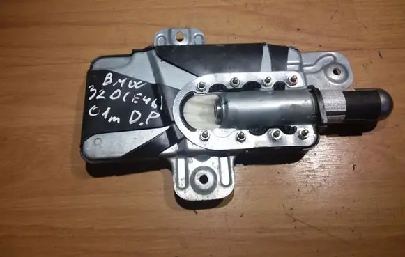 Front door airbag