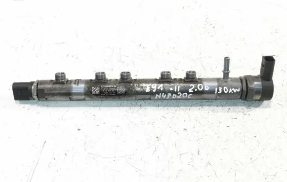 BMW 3 E90 E91 Fuel main line pipe 780912704 0445214182 119954