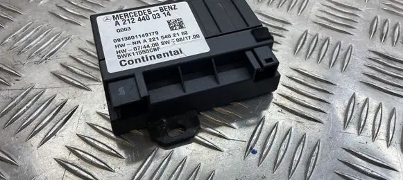 Mercedes-Benz C W204 Fuel injection pump control unit/module A2124400314