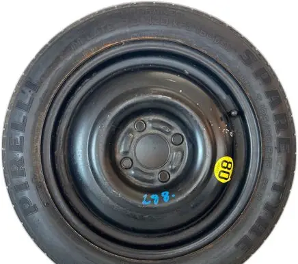 Ford Fiesta R12 spare wheel