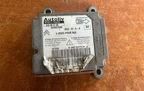 Citroen Xsara Picasso Airbag control unit/module 9640822580 550893100