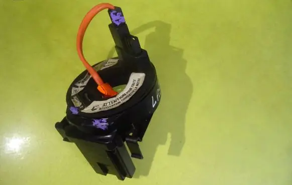 Renault Laguna I Airbag slip ring squib (SRS ring) 7700846227