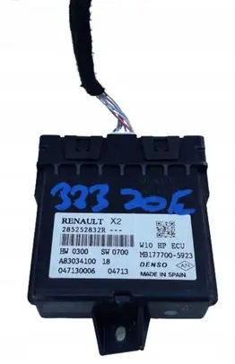 Renault Zoe Air conditioning/heating control unit 285252832r