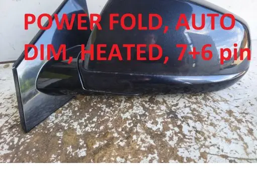 Cadillac SRX Front door electric wing mirror 20953693