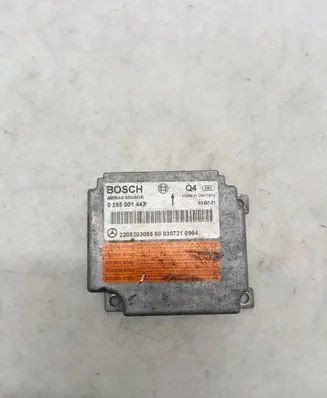 Mercedes-Benz S W220 Airbag control unit/module 0285001443 2208203085 0307210964