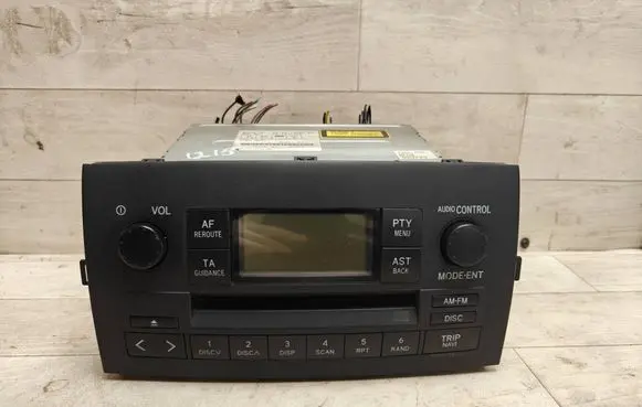 Toyota Corolla Verso E121 Radio/CD/DVD/GPS head unit 8612013060B0