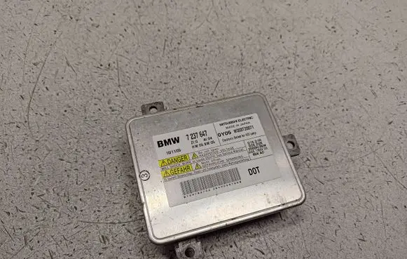 BMW 5 F10 F11 Xenon control unit/module 7237647 63117237647 63117237644