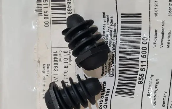 Porsche Macan (95B) Front bonnet/hood damper/strut 955511500
