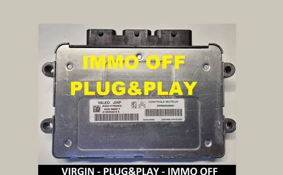 Citroen C3 Pluriel Engine control unit/module 9663306680 215859329 215859329A