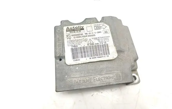 Peugeot 407 Airbag control unit/module 9655880780 603602600