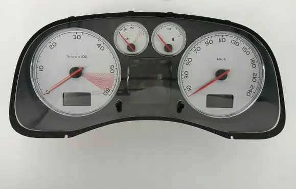 Peugeot 307 Speedometer (instrument cluster) 9651300080
