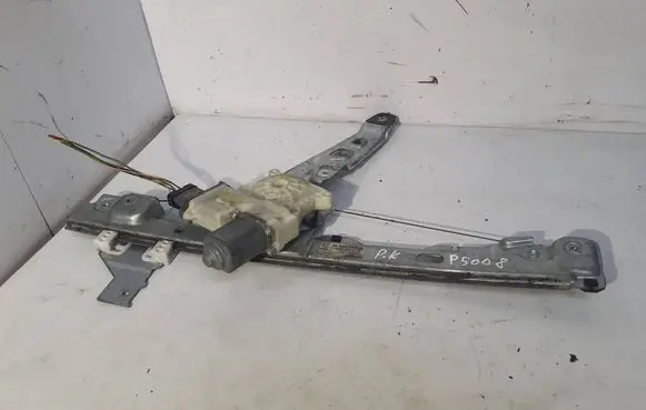 Peugeot 5008 Front door window regulator with motor 9682808980 912025105 914388101