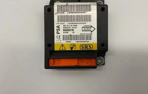 Citroen C2 Airbag control unit/module 9660855180 LMV5K08APW2 5EKB5M0020228W