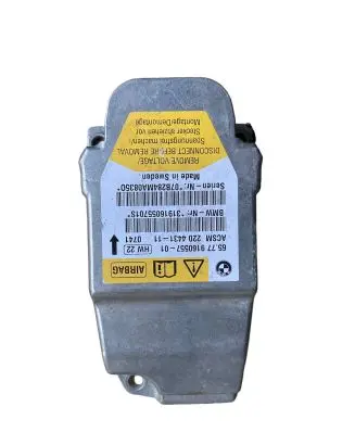 BMW 5 E60 E61 Airbag control unit/module 9160557