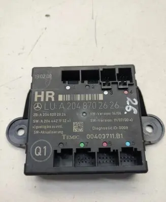 Mercedes-Benz C W204 Door control unit/module A2048702626