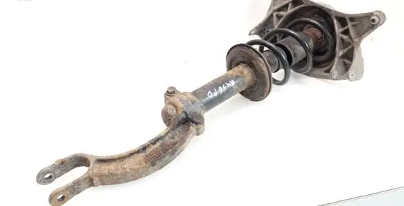 Front shock absorber with coil spring