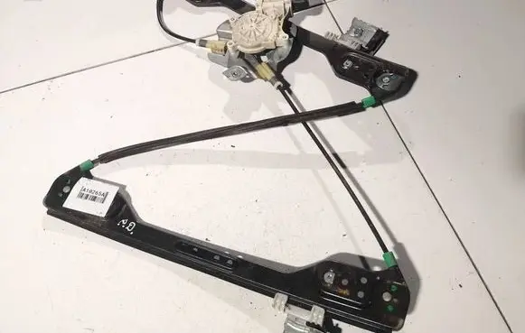 Sliding door window regulator with motor