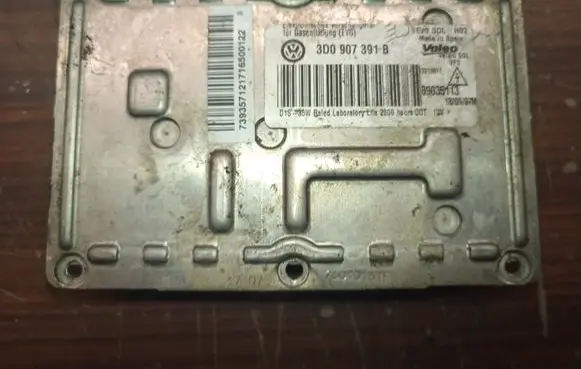 Citroen C5 Xenon control unit/module 89035113 3d0907391b