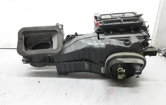 Interior heater climate box assembly