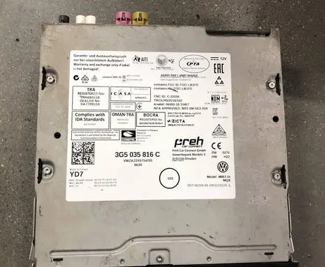 Volkswagen Golf VIII Other control units/modules 3G5035816C