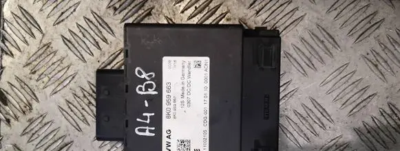Audi A4 S4 B8 8K Voltage converter/converter module 8k0959663