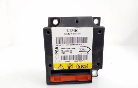 Peugeot 607 Airbag control unit/module 9648832180