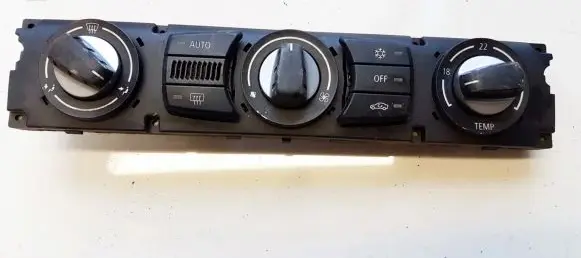 BMW 5 E60 E61 Climate control unit 6411694401801 11419110