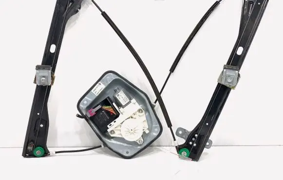 Volkswagen Golf V Front door window regulator with motor 1K5837461B