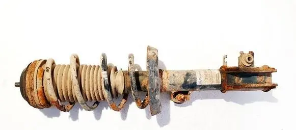 Opel Corsa D Front shock absorber/damper 313568 131500313568