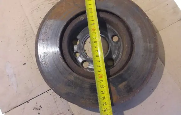 Fiat Scudo Front brake disc