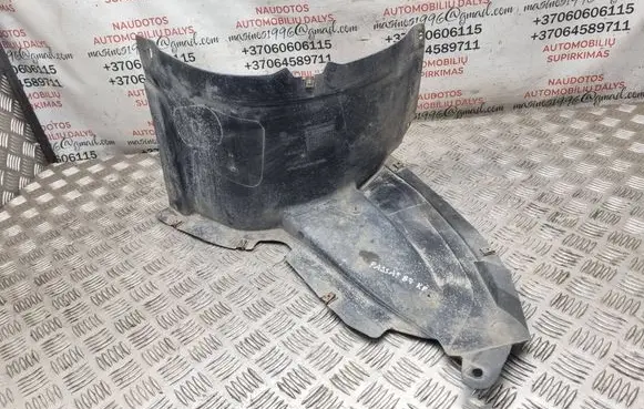 Volkswagen PASSAT B7 Front wheel arch liner splash guards 3AA805911