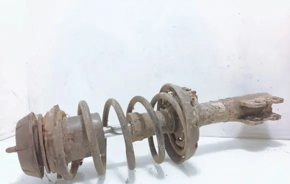 Opel Astra G Front shock absorber with coil spring