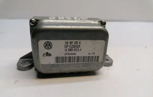 Volkswagen Touran I ESP acceleration yaw rate sensor 1K0907655B