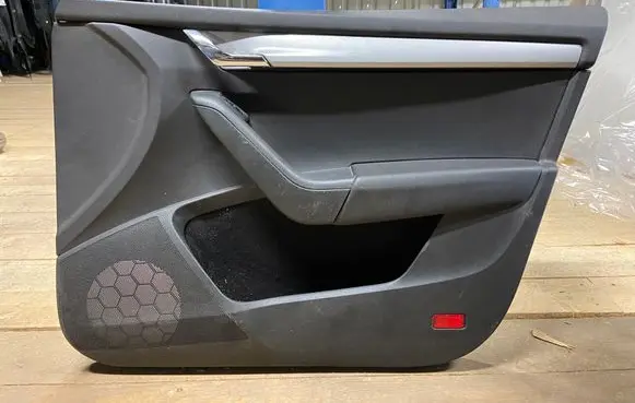 Front door card panel trim