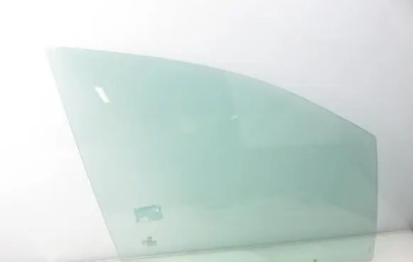 Peugeot 208 I Front door window glass four-door 