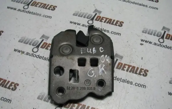BMW 3 E46 Seat back rest lock catch 82090359