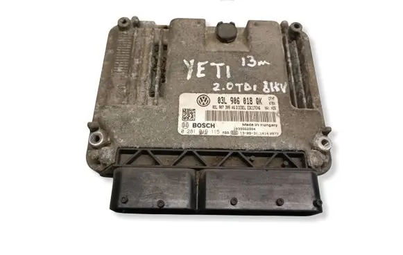 Skoda Yeti (5L) Engine control unit/module 03L906018QK 03L907309AG 0281019115