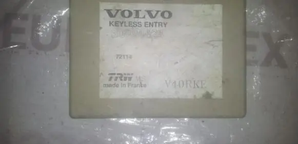 Volvo S40, V40 Comfort/convenience module 30824424 72114
