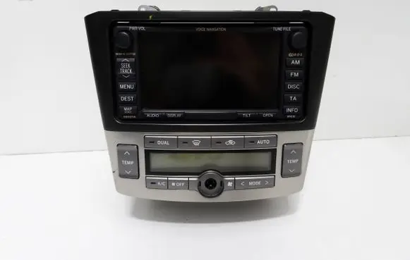 Toyota Avensis T250 Radio/CD/DVD/GPS head unit 0866200910 YEFA031893A FXDA518286
