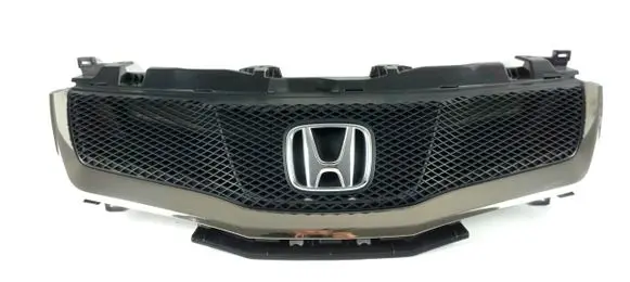 Front bumper upper radiator grill
