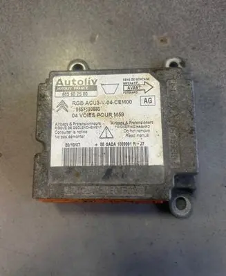Citroen Berlingo Airbag control unit/module 9653190880 603602500
